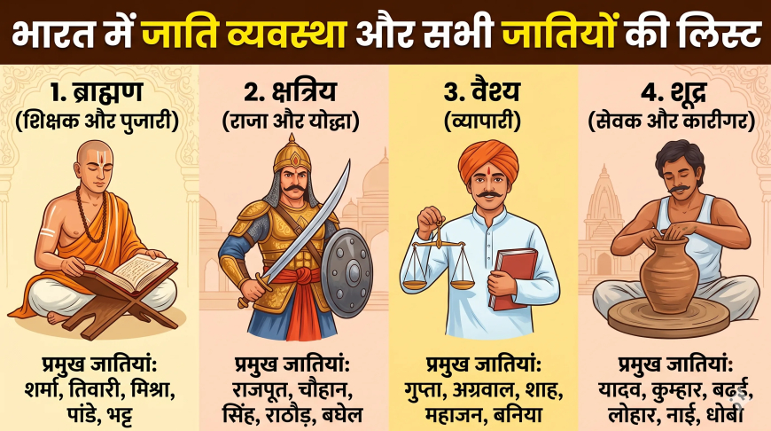 जन्म या कर्म? वेदों का असली वर्ण व्यवस्था और आज का जातिवाद: एक संपूर्ण ऐतिहासिक और दार्शनिक विश्लेषण